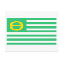 Ecology Flag Post Cards