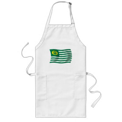 Ecology Movement Flag Apron by LivingFlags2