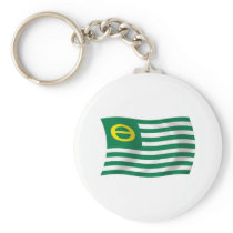 Ecology Movement Flag Keychain