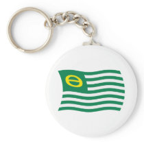Ecology Movement Flag Keychain