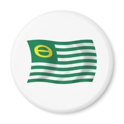 Ecology Movement Flag Magnet by LivingFlags2