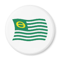 Ecology Movement Flag Magnet