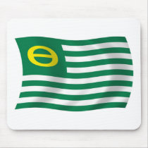 Ecology Movement Flag Mousepad