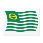Ecology Movement Flag Postcard