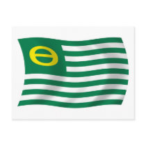 Ecology Movement Flag Postcard