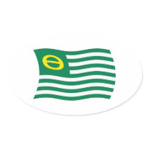 Ecology Movement Flag Sticker