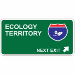 Ecology Next Exit photo sculptures