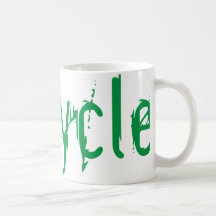 Ecology & Recycle Products and Designs! Coffee Mugs