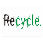 Ecology & Recycle Products and Designs! Postcard