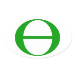 Ecology Symbol stickers
