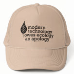 Ecology / Technology Quote hats
