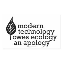 Ecology / Technology Quote