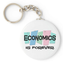 Economics Is Forever Keychain