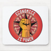 Economics Is Power Mouse Pads