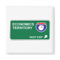 Economics Next Exit Fridge Magnet