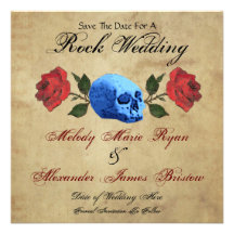 Économies de mariage de roche la date faire-parts