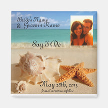 Économies de plage de Starfish&Seashells l'aimant 