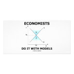 Economists Do It With Models (Economics Humour) photo cards
