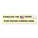 ECONOMY IN THE US.. BUMPER STICKER