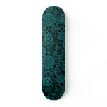 Ecosystem - Moss Green on Black Skate Board Decks