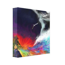 Écoulements symboliques - couleurs de l'imaginatio toiles tendues