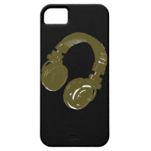écouteur de discs-jockey iPhone 5 case