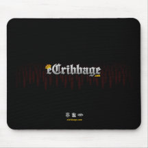eCribbage Revolution Mouse Pad (red)
