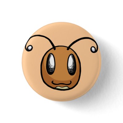 Ecru Face Button by Raging_Seagulls