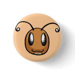 Ecru Face Button