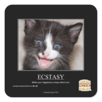 Ecstasy Square Sticker