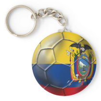 Ecuador Elt Tri world cup soccer futbol ball gifts Key Chains