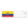 Ecuador Flag Bumper Stickers
