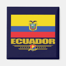 Ecuador Flag Fridge Magnets