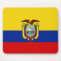 Ecuador Flag Mousepad