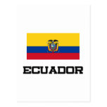 Ecuador Flag Post Card