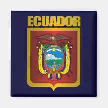 "Ecuador Gold" Refrigerator Magnet