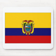 Ecuador Naval Ensign Mousepad