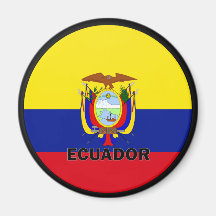 Ecuador Roundel quality Flag Refrigerator Magnets
