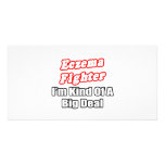 Eczema Fighter...Big Deal Personalized Photo Card