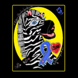 ED, le zèbre de syndrome d'Ehlers-Danlos affiches
