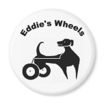 Eddie's Wheels Magnet