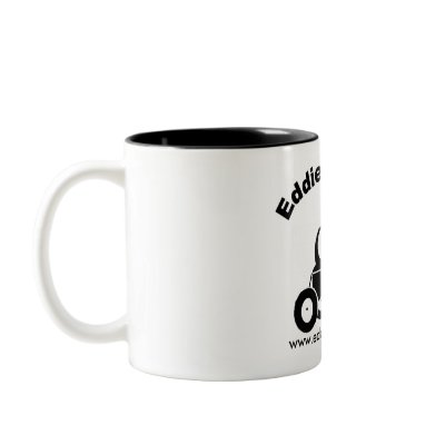 Eddie's Wheels Mug by LeslieDG