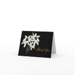 Edelweiss Flower Thank You Card