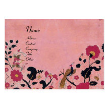 EDEN, antique red pink Business Cards