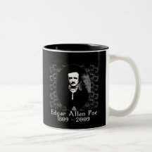 Edgar Allan Poe 1809-2009 Anniversary T shirt Mug