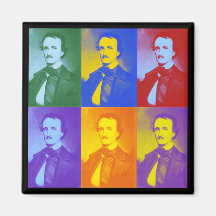 Edgar Allan Poe Magnet