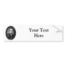 Edgar Allan Poe ~ Portrait 1849 Bumper Sticker