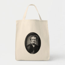 Edgar Allan Poe ~ Portrait 1849 Tote Bags