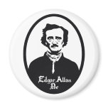 Edgar Allan Poe Portrait Refrigerator Magnet