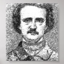 Edgar Allan Poe Portrait Print